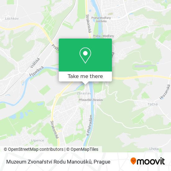 Muzeum Zvonařství Rodu Manoušků map