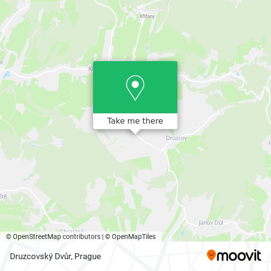 Druzcovský Dvůr map