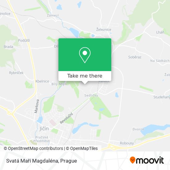 Svatá Maří Magdaléna map