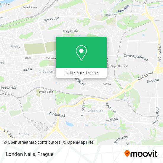 Карта London Nails
