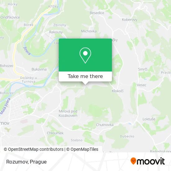 Карта Rozumov