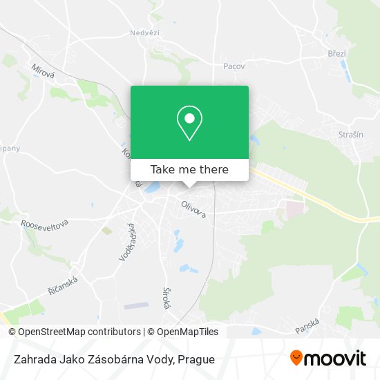 Zahrada Jako Zásobárna Vody map