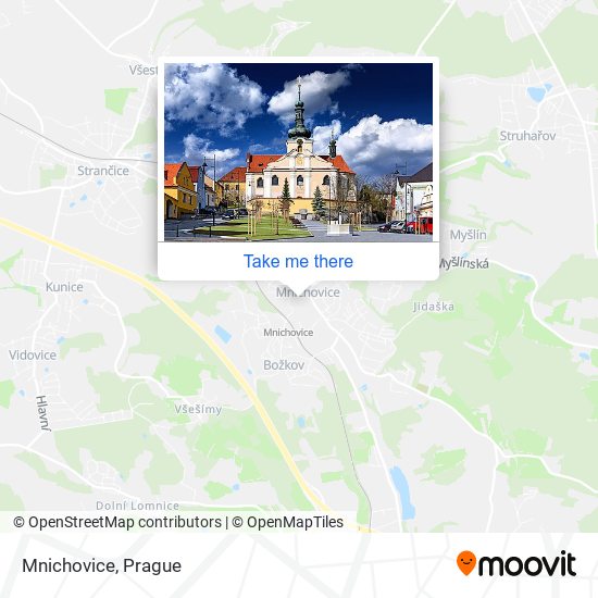 Mnichovice map