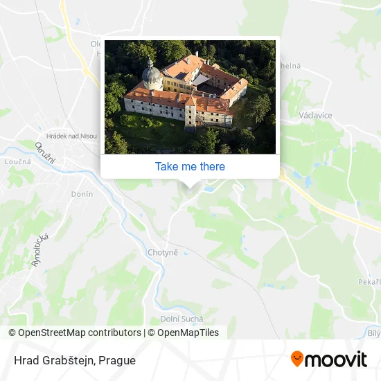 Карта Hrad Grabštejn