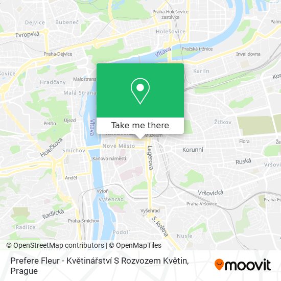 Prefere Fleur - Květinářství S Rozvozem Květin map