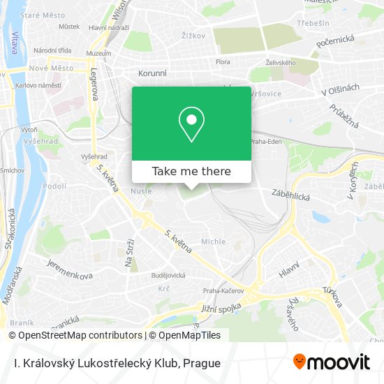 I. Královský Lukostřelecký Klub map