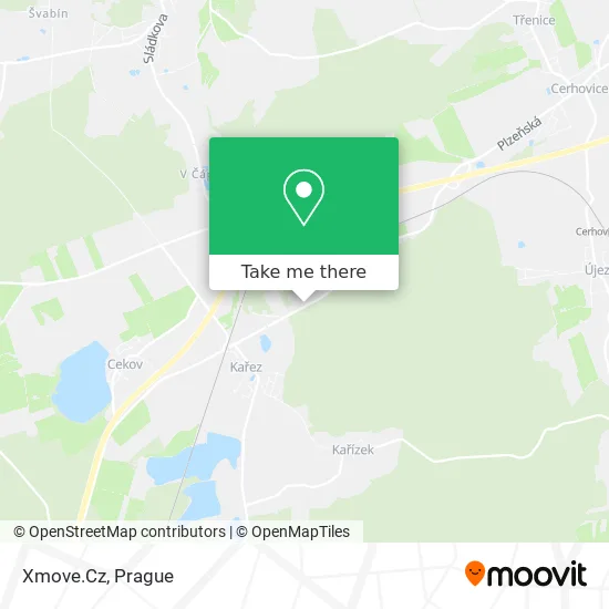 Карта Xmove.Cz