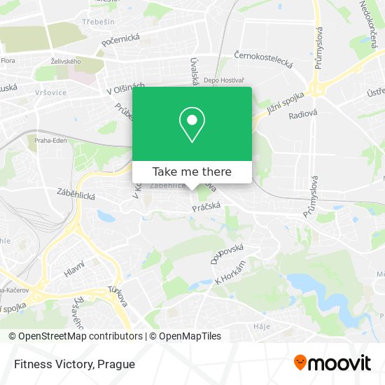 Fitness Victory map