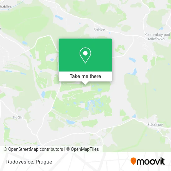 Карта Radovesice