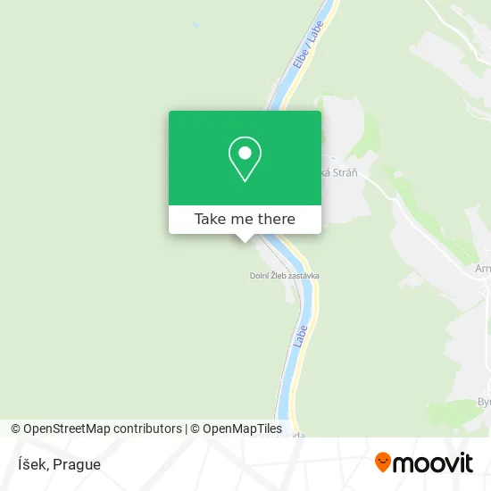 Карта Íšek