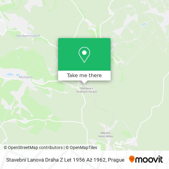 Stavební Lanová Dráha Z Let 1956 Až 1962 map