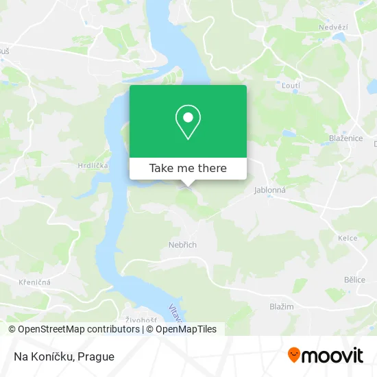 Карта Na Koníčku