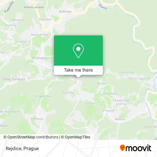 Карта Rejdice