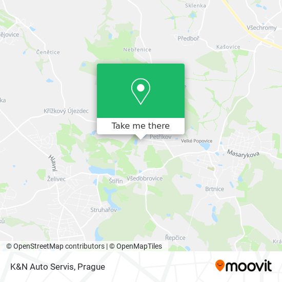 K&N Auto Servis map