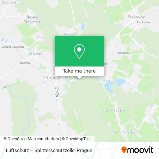 Luftschutz – Splitterschutzzelle map