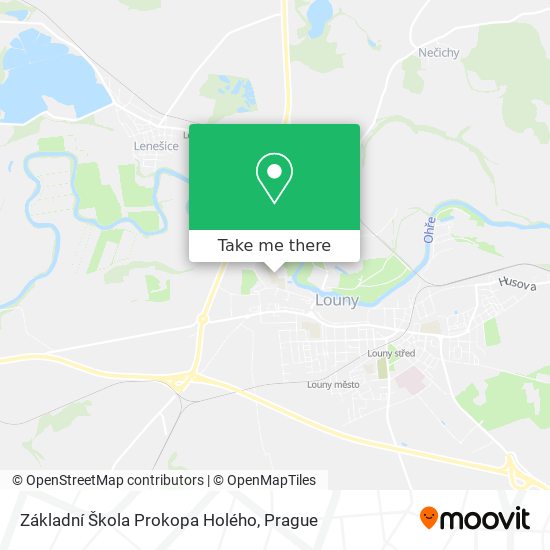 Základní Škola Prokopa Holého map