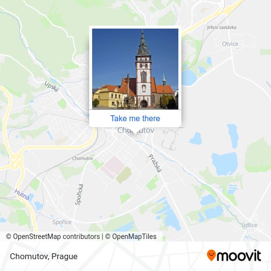 Карта Chomutov