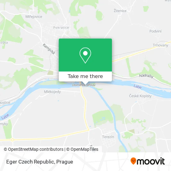 Карта Eger Czech Republic