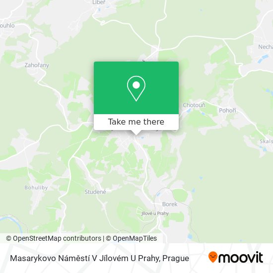 Masarykovo Náměstí V Jílovém U Prahy map