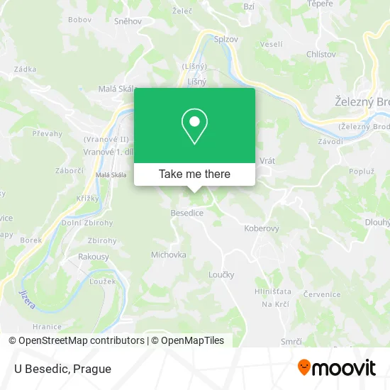 Карта U Besedic