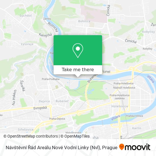 Návštěvní Řád Areálu Nové Vodní Linky (Nvl) map