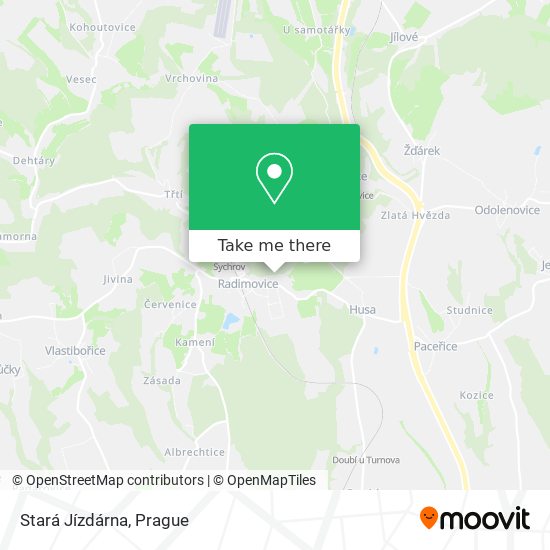 Stará Jízdárna map