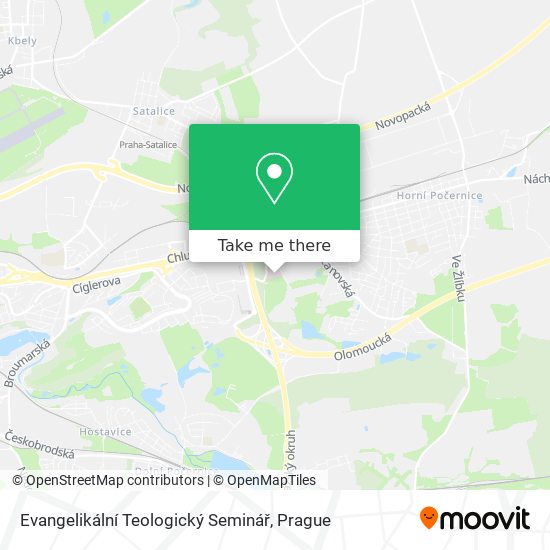 Evangelikální Teologický Seminář map