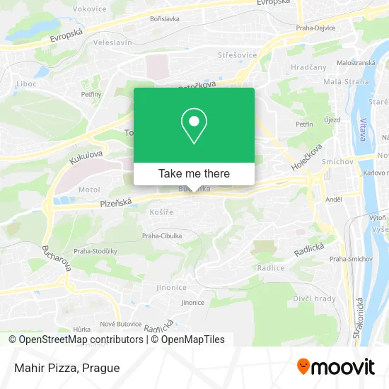 Карта Mahir Pizza