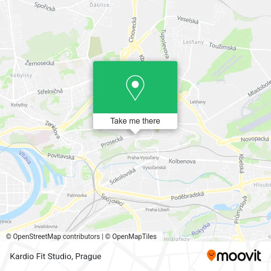 Карта Kardio Fit Studio