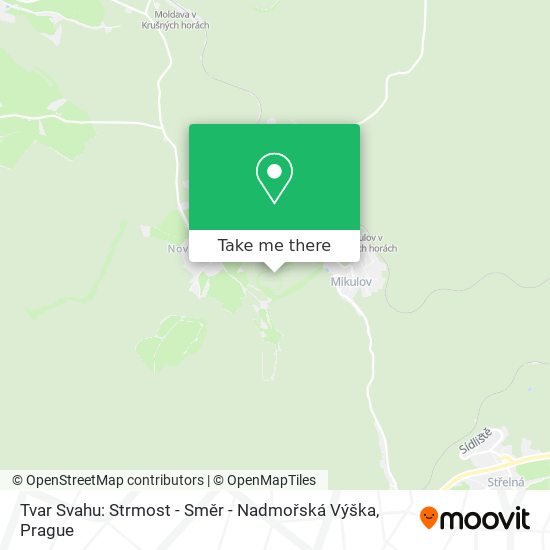 Tvar Svahu: Strmost - Směr - Nadmořská Výška map