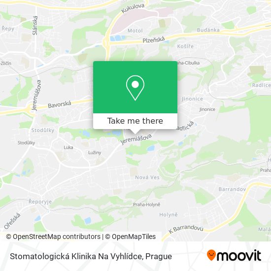 Stomatologická Klinika Na Vyhlídce map