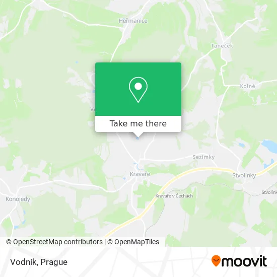 Карта Vodník