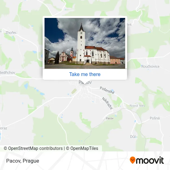 Карта Pacov