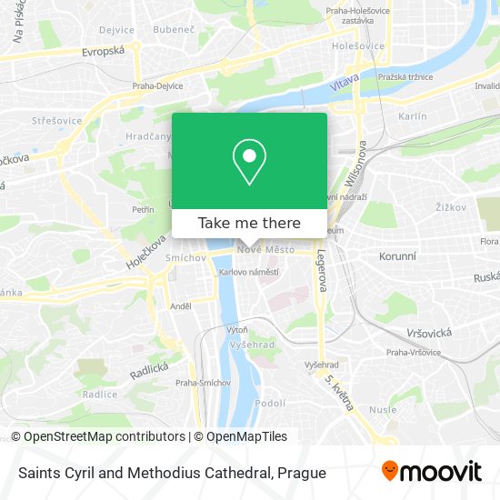 Saints Cyril and Methodius Cathedral map