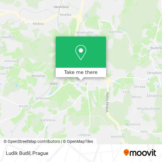 Карта Ludìk Budil