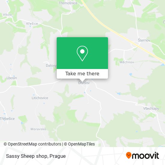 Sassy Sheep shop map