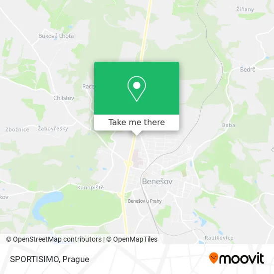 Карта SPORTISIMO