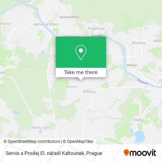 Servis a Prodej El. nářadí Kaltounek map