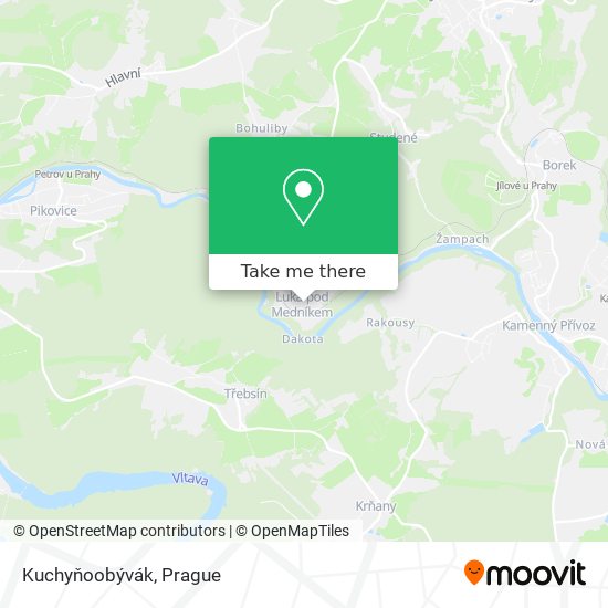 Kuchyňoobývák map