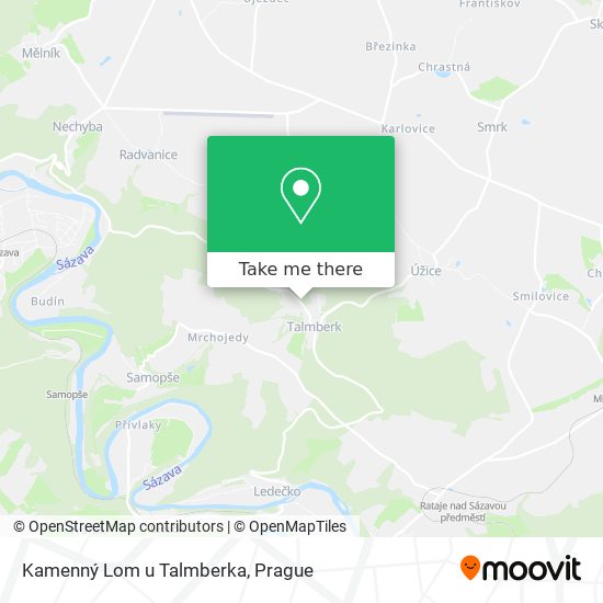 Kamenný Lom u Talmberka map