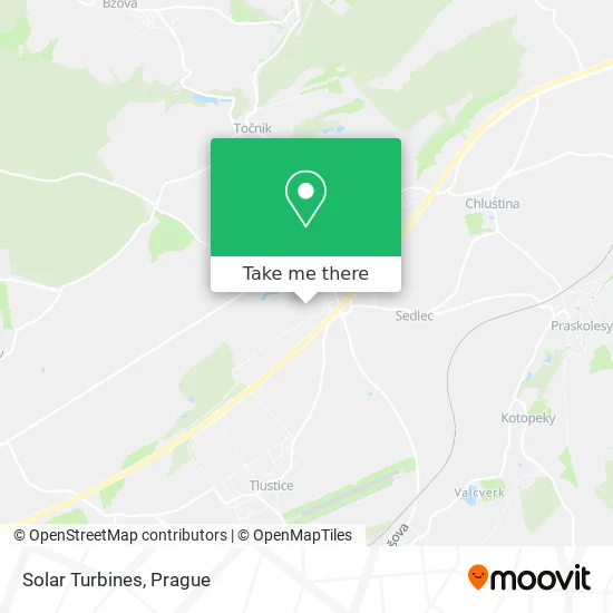 Карта Solar Turbines