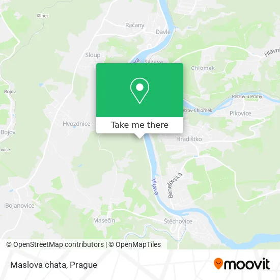 Карта Maslova chata