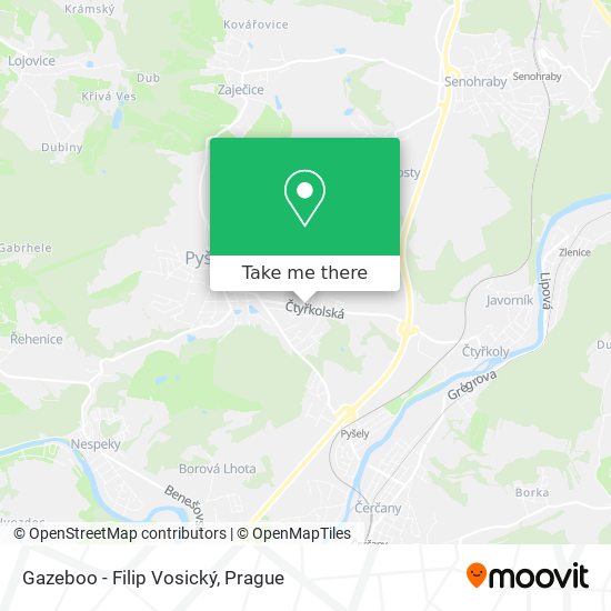 Gazeboo - Filip Vosický map