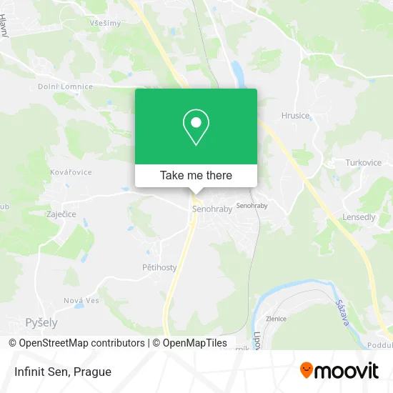 Infinit Sen map