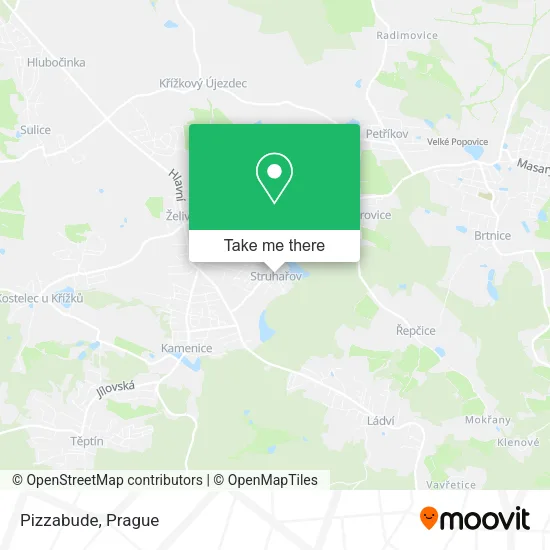 Карта Pizzabude