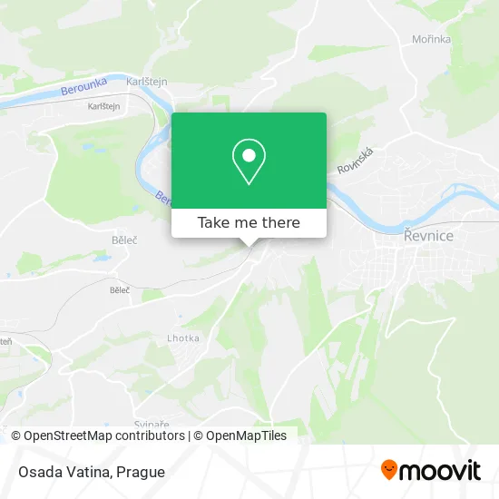 Карта Osada Vatina