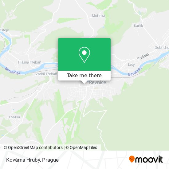 Kovárna Hrubý map