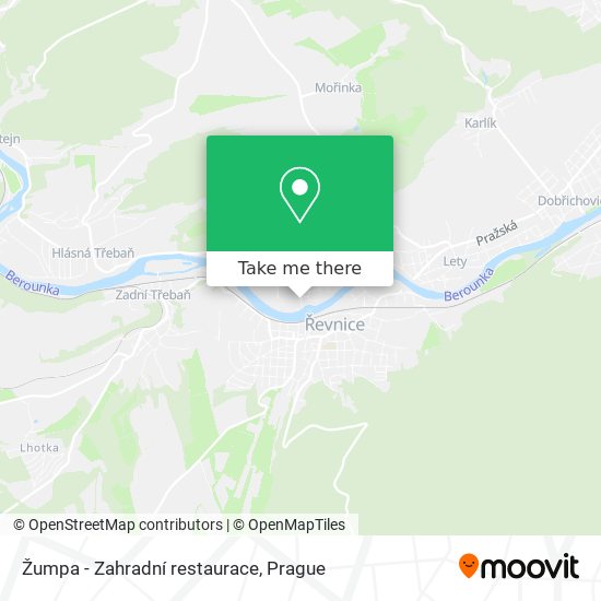 Žumpa - Zahradní restaurace map