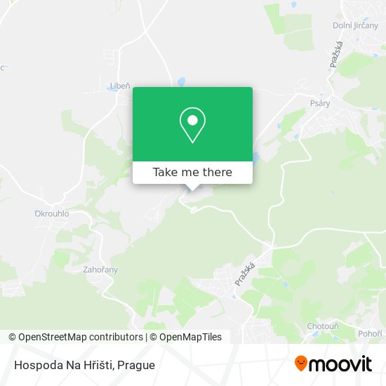 Hospoda Na Hřišti map