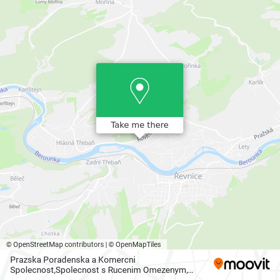 Prazska Poradenska a Komercni Spolecnost,Spolecnost s Rucenim Omezenym map